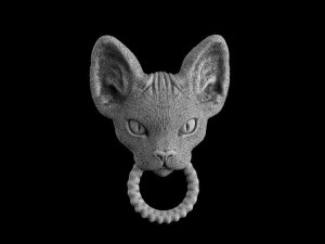 Cat head bracelet Modelo de Impressão 3D