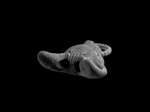 Cat head bracelet 3D Print Model