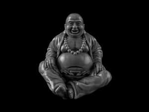 Buddha figurine Modèles 3D en vedette
