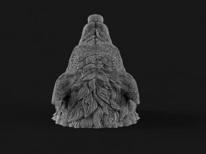 Голова волка 3D Принт Модель