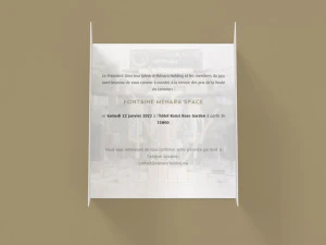 Movimento aperto della busta Modello 3D