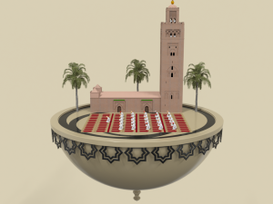 3D Eid mubarak 3d motion 3D Model