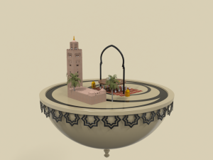 3D Eid mubarak 3d motion 3D Model