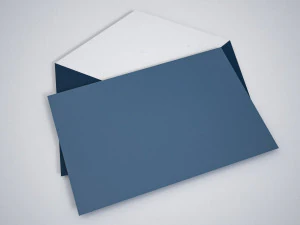 Envelope open motion video 3D Model