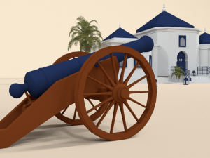 3D Ramadan Kareem - motion concept model 3D Model