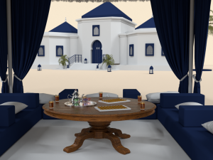 3D Ramadan Kareem - motion concept model 3D Model