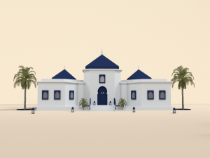 3D Ramadan Kareem - motion concept model 3D Model