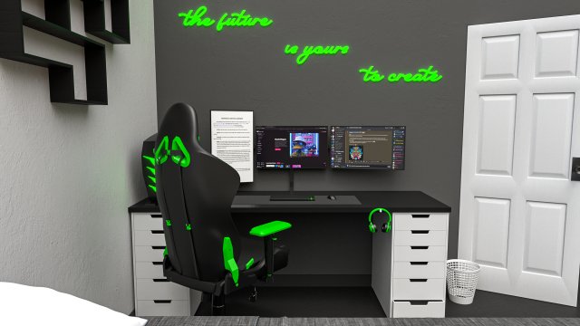 Optical Store - Interior design 3Dモデル .c4d .max .obj .3ds .fbx .stl .blend 