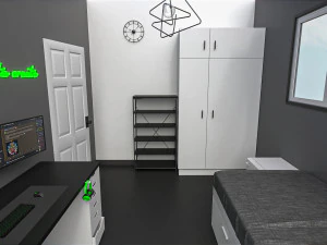 Optical Store - Interior design 3D Model