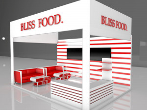 Exhibition Expo Stand 3D Modello 3D