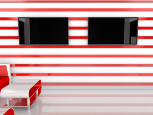 Stand de exposi&ccedil;&atilde;o Modelo 3D Modelo 3D