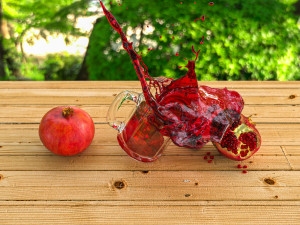 Pomegranate juice splash 3D मॉडल