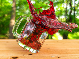 Pomegranate juice splash 3D मॉडल
