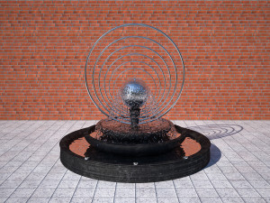 Classic Fountain model 3D Model
