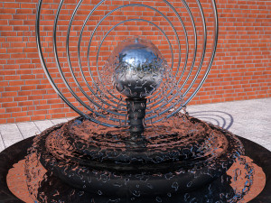 Classic Fountain model 3D Model