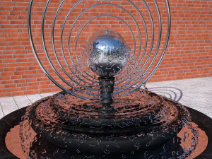 Classic Fountain model 3D Model