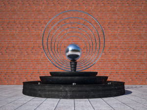 Classic Fountain model 3D Model