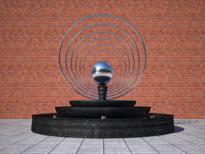 Classic Fountain model 3D Model