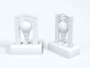 Innovation Trophy 3D Model