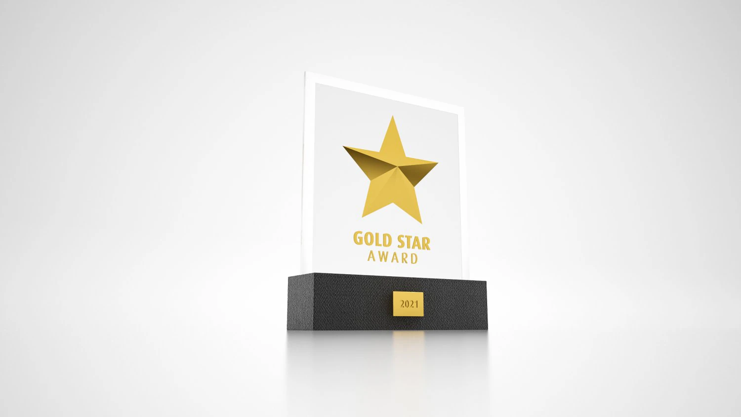 Stars Awards Trophy 3D Model .c4d .max .obj .3ds .fbx .stl .blend