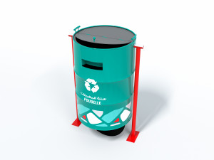 Trash can concept design 3D मॉडल