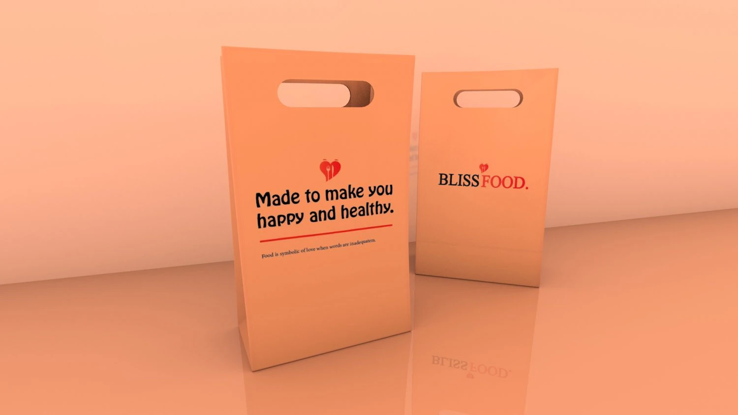 Shopping bag BF 3D Model .c4d .max .obj .3ds .fbx .stl .blend