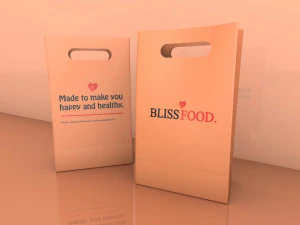 Shopping bag BF 3D Model