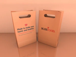 Shopping bag BF 3D Model