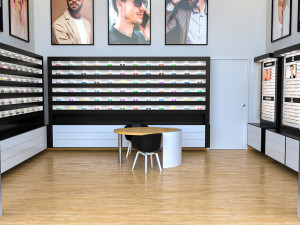 Optical Store - Interior design 3D Model