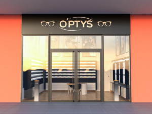 Optical Store - Interior design 3D-Modell