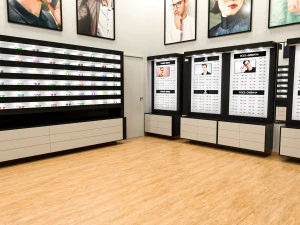 Optical Store - Interior design 3D Model
