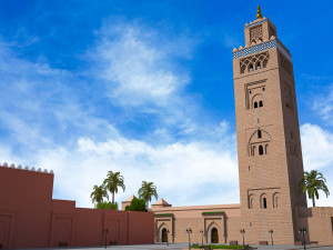 Koutoubia Mosque marrakech morocco 3D Model