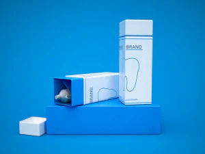 Brand packaging design Toothbrush Toothpaste 3D Model