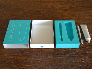 Packaging box Toothbrush Toothpaste Modello 3D
