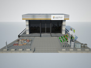 Stand showroom product 3D Model