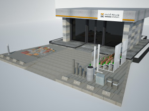 Stand showroom product Modelo 3D