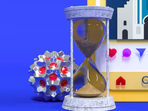 Instagram phone ui interface 3D Model
