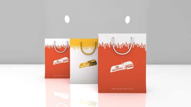 Shopping Bag model 3D Model .c4d .max .obj .3ds .fbx .stl .blend