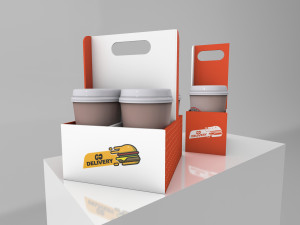Cup coffe holder 3D 模型
