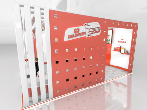 Exhibition Expo Stand 3D 모델