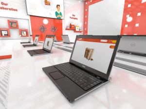 Exhibition Expo Stand 3D 모델
