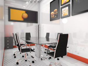 Exhibition Expo Stand 3D 모델