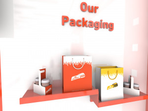 Exhibition Expo Stand 3D 모델