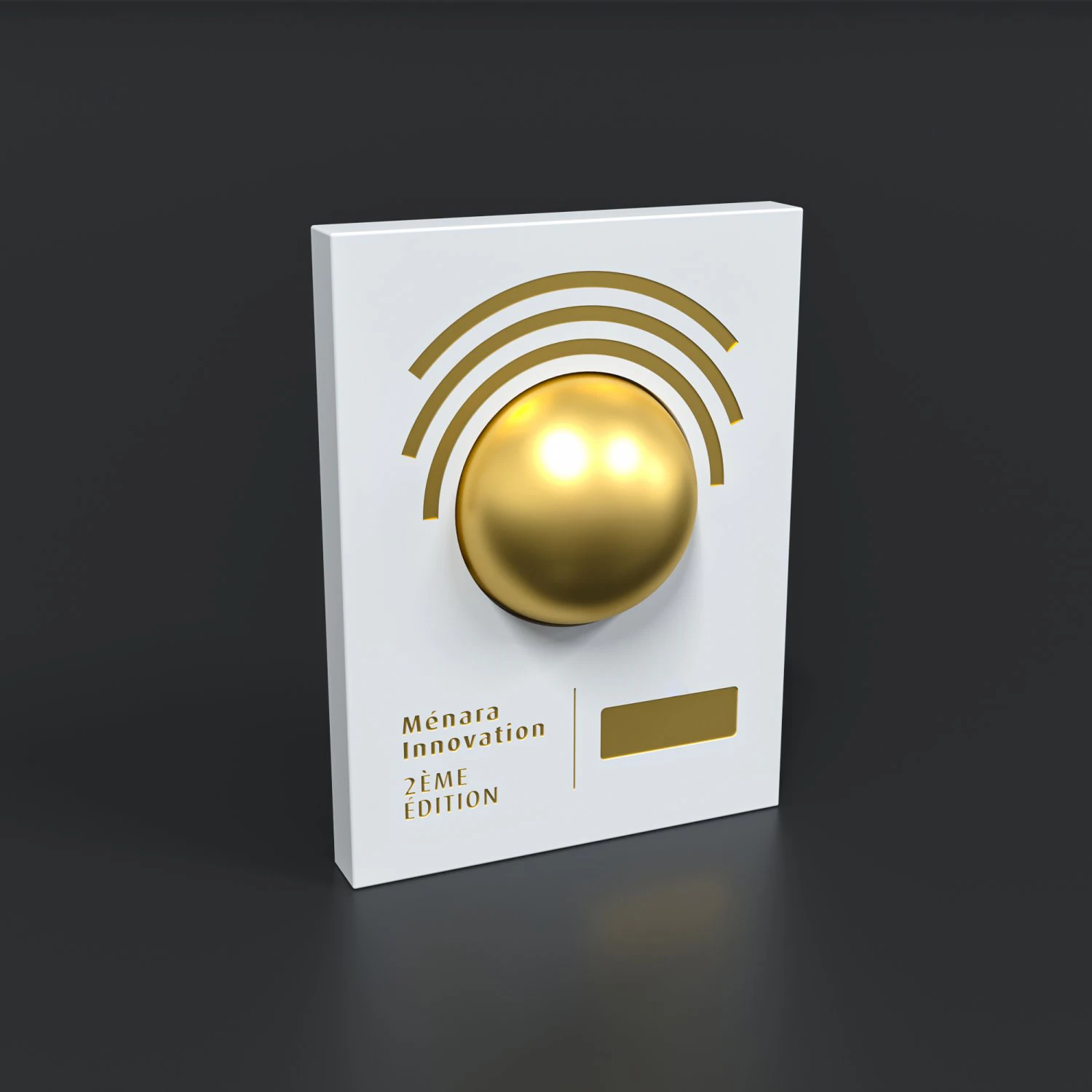Innovation Trophy 3D Model .c4d .max .obj .3ds .fbx .stl .blend 