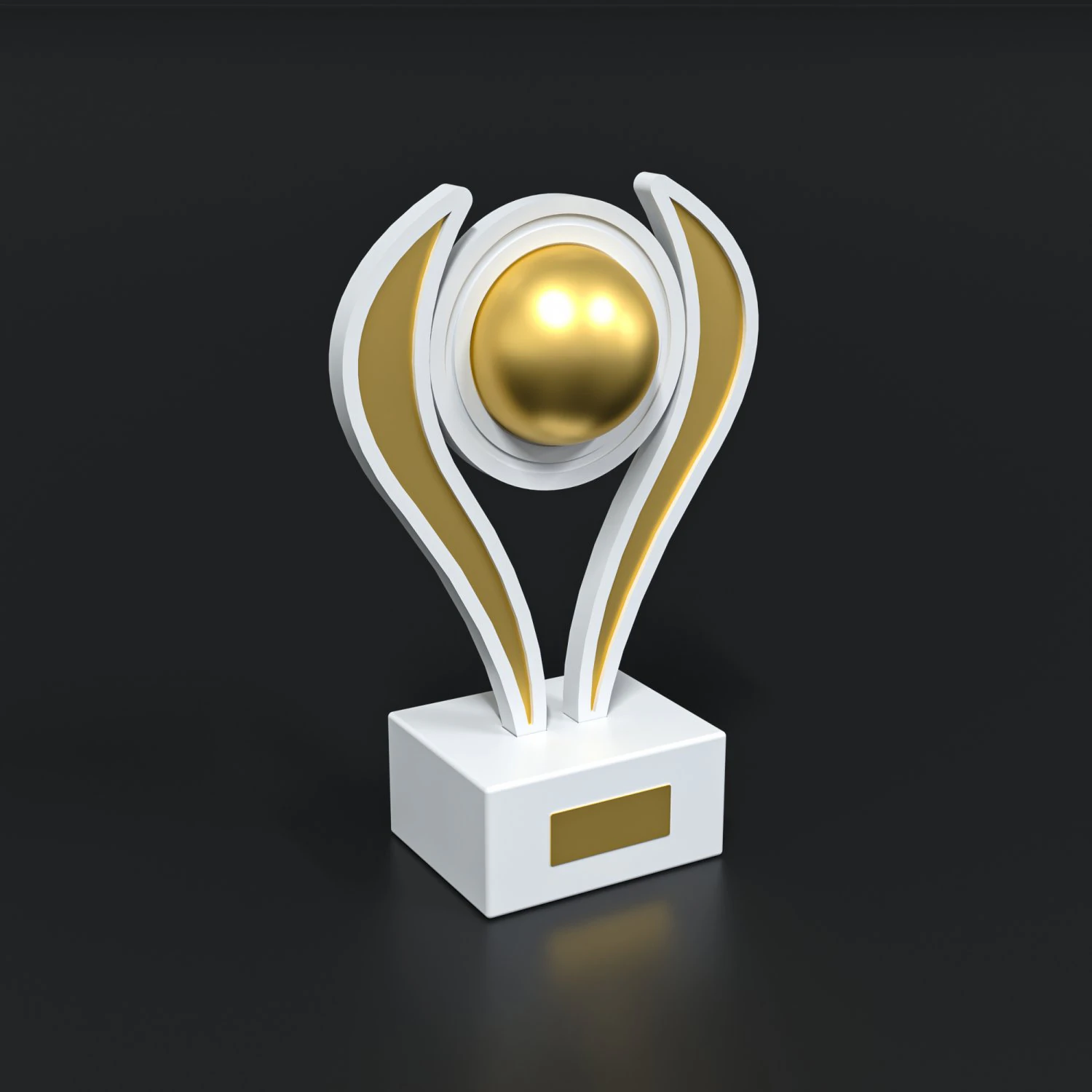 Innovation Trophy award 3D Model .c4d .max .obj .3ds .fbx .stl .blend