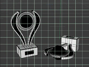Innovation Trophy award 3D Model