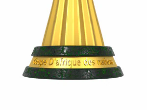 Africa Cup Of Nations Trophy CAF Champions 3D Model