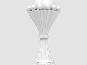 Africa Cup Of Nations Trophy CAF Champions 3Dモデル