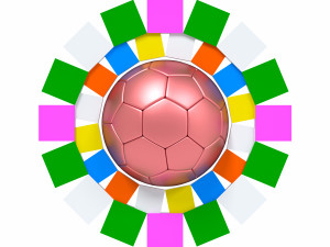 World cup female logo fifa Modelo 3D