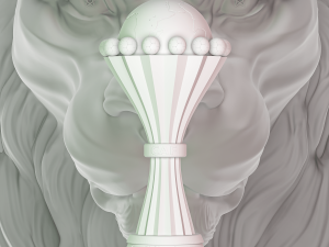 Lion Atlas morocco football national team 3D Model